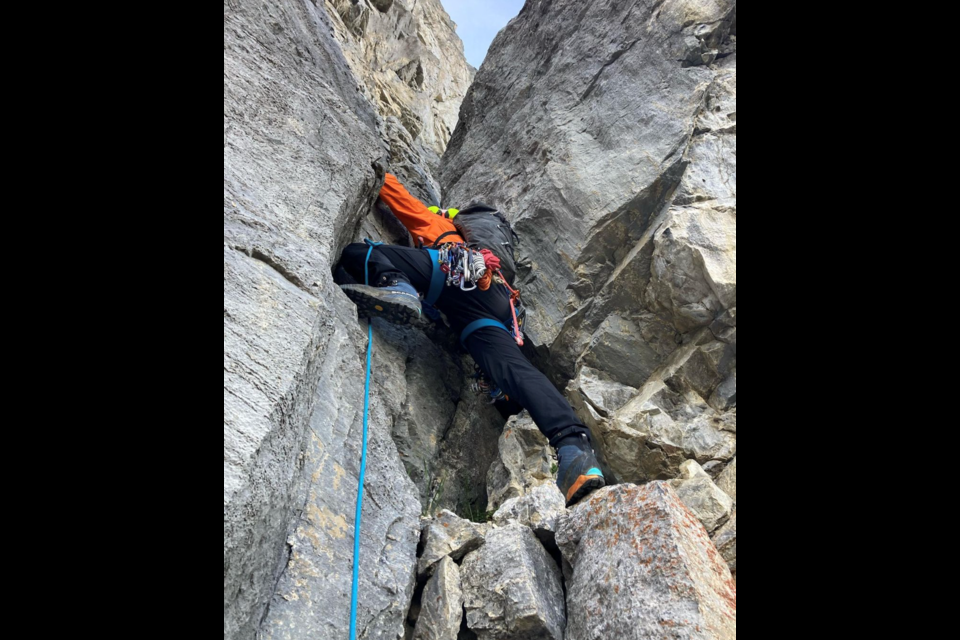 Kananaskis Mountain Rescue responded to a group of climbers stuck on Grillmair's Chimney June 29.

KANANASKIS MOUNTAIN RESCUE INSTAGRAM PHOTO