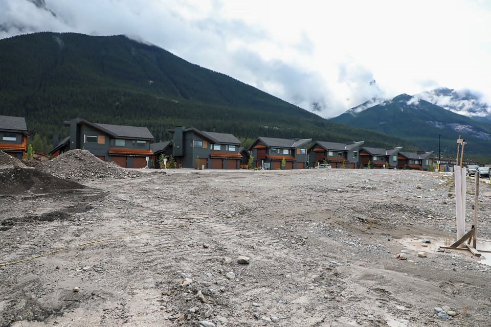 Canmore Community Housing has applied for a rezoning of 205 Stewart Creek Rise for a potential new affordable housing project. JUNGMIN HAM RMO PHOTO