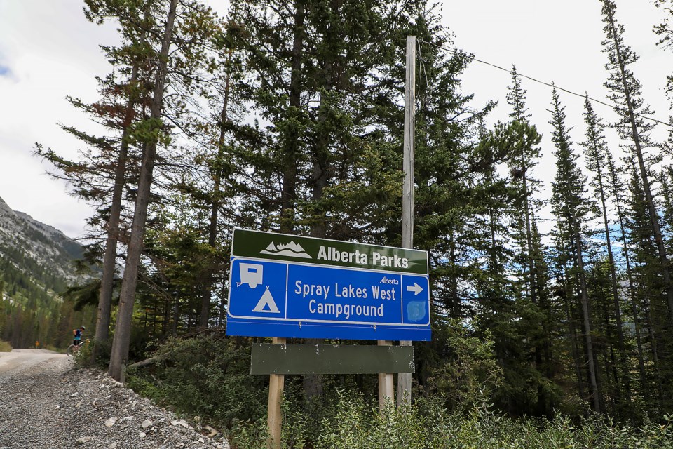 Spray Lakes West Campground in Kananaskis Country on Friday (Aug.11). JUNGMIN HAM RMO PHOTO