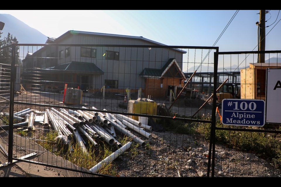 100 Alpine Meadows in Canmore in August, 2023. The location previously applied for employee housing, but was denied at a Subdivision and Development Appeal Board hearing. JUNGMIN HAM RMO PHOTO 