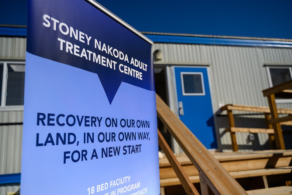 The Stoney Nakoda Treatment Centre in Mînî Thnî held it's official opening on Thursday (Oct. 5) giving people an inside look of the facility. MATTHEW THOMPSON RMO PHOTO
