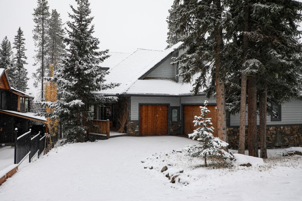 129 Silvertip Ridge in Canmore on Tuesay (Oct. 24). JUNGMIN HAM RMO PHOTO 