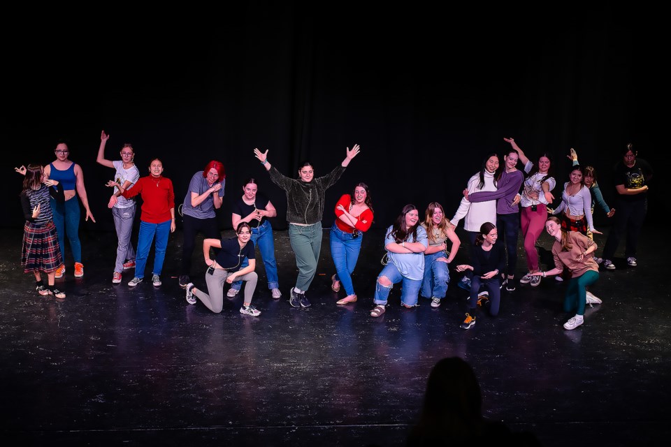 Rehearsal for CCHS Disney's Aladdin Jr. at Canmore Collegiate Theatre on Wednesday (Nov. 1). The play will open Thursday (Dec. 14) and run till Saturday (Dec. 16). BART ONYSZKO RMO PHOTO