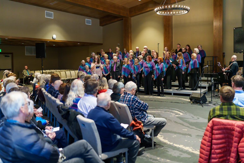 Valley Winds Winter Concert at the Malcolm Hotel in Canmore on Sunday (Dec. 3).  BART ONYSZKO RMO PHOTO