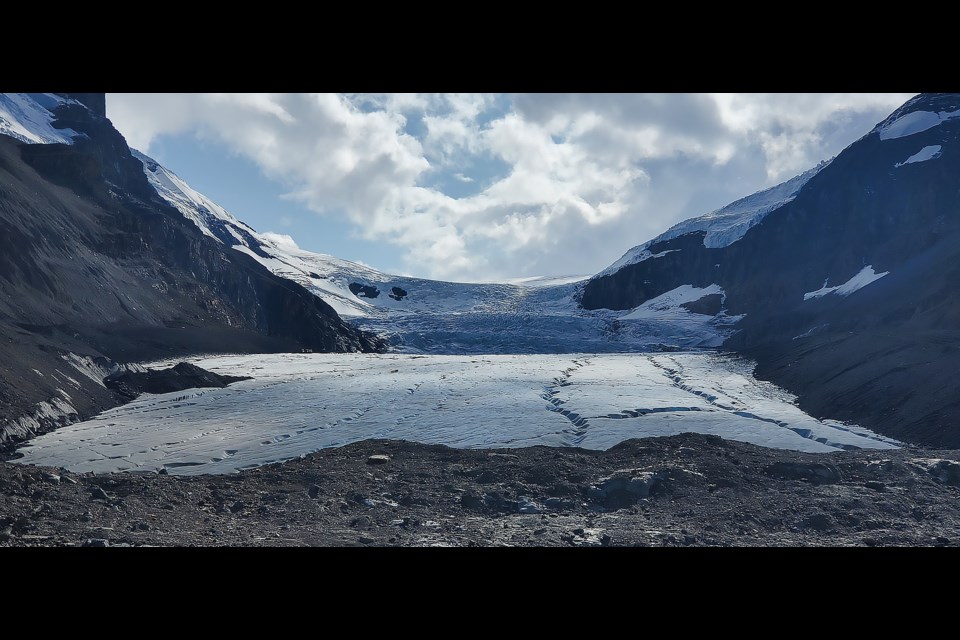 Athabasca Glacier in Jasper National Park. Greg Colgan RMO PHOTO