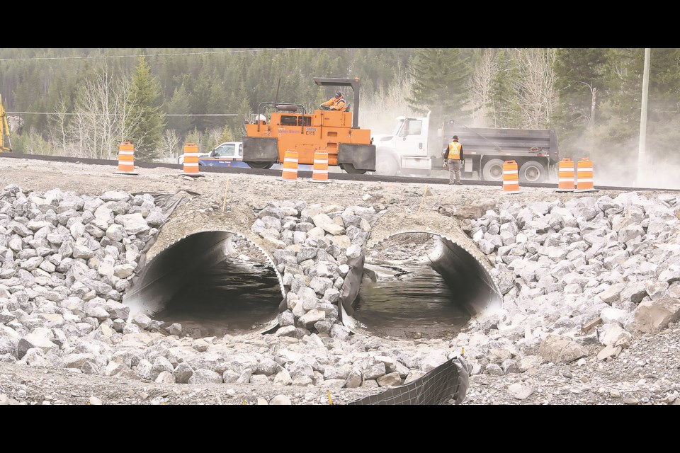 Dead Man's Flats flood damage in 2013. RMO FILE PHOTO