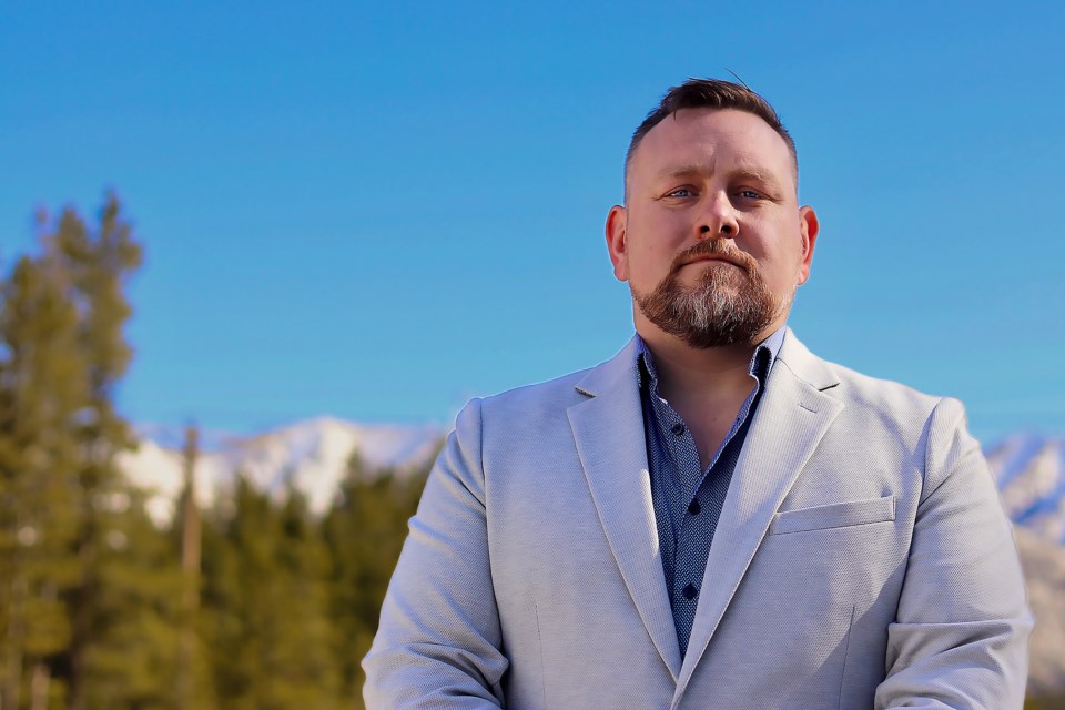Newly elected Kananaskis Improvement District Coun. Cody English will represent the non-commercial residents and ratepayers ward.

PHOTO COURTESY OF ALI GOK, LUCID CRAFT STUDIOS