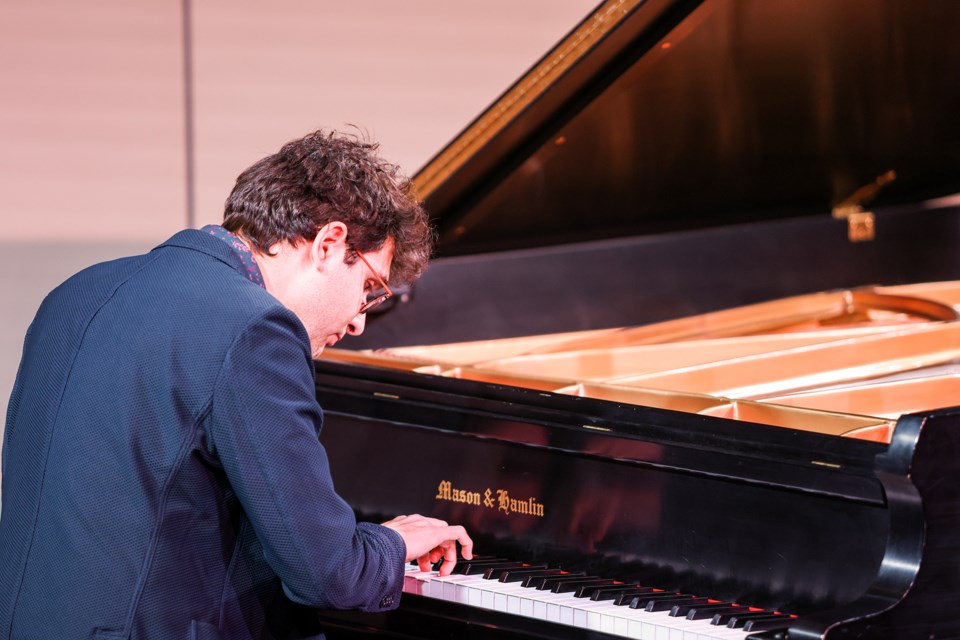 Pianist Roman Rabinovich plays Claude Debussy's "Estampes L.100 "at artsPlace in Canmore on Thursday (April 4).
