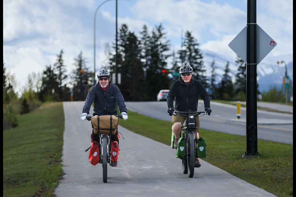 Retired Canmore first responders riding for charities near and dear to their hearts Bow Valley News