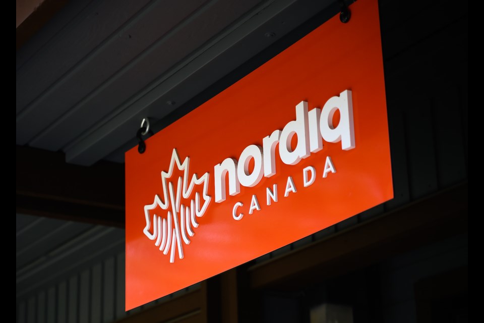 A Nordiq Canada sign at the Canmore Nordic Centre. MATTHEW THOMPSON RMO PHOTO