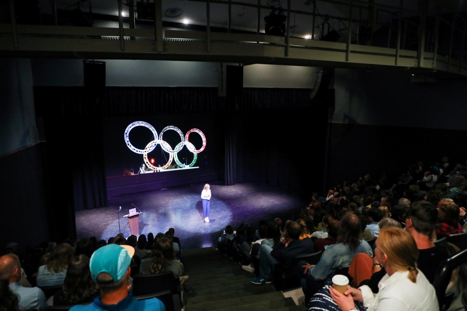 Canadian Rockies Public Schools' opening day for staff that featured guest speakers such as Howl co-director Daryl Kootenay and three-time Olympic hockey gold medalist Jennifer Botterill took place at Canmore Collegiate High School on Thursday (Aug. 22). JUNGMIN HAM RMO PHOTO 