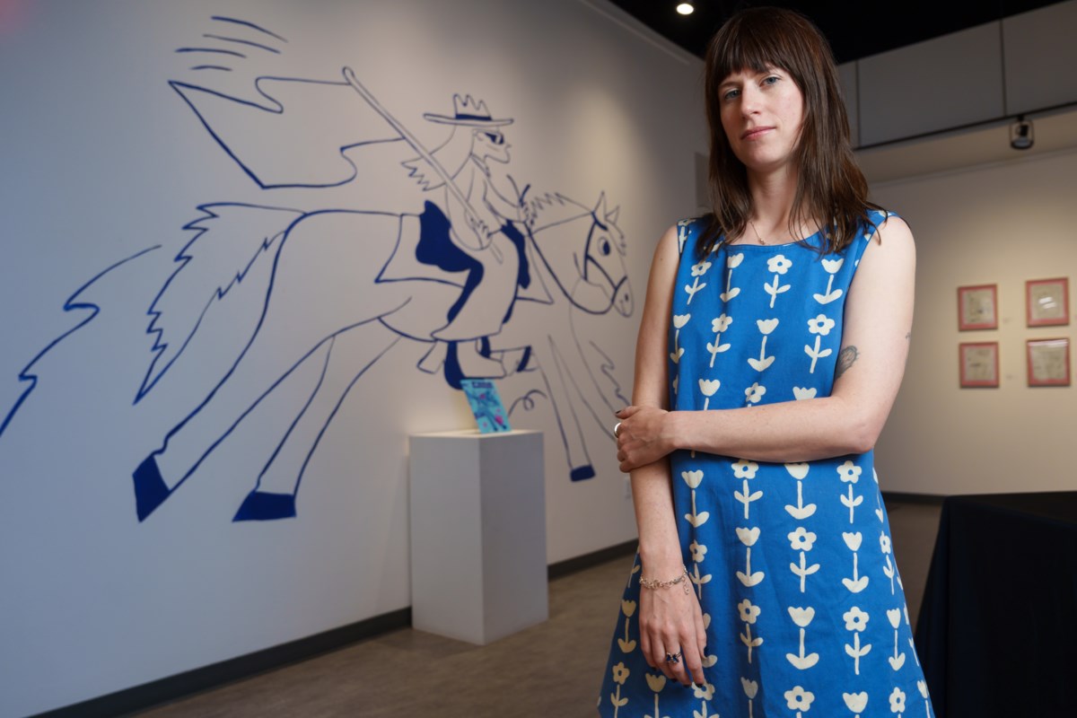 Canmore-born artist explores mountain life with humour in new artsPlace exhibit