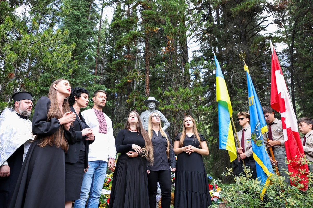 30th anniversary of monument honours Ukrainians, others unjustly interned in Banff during First World War