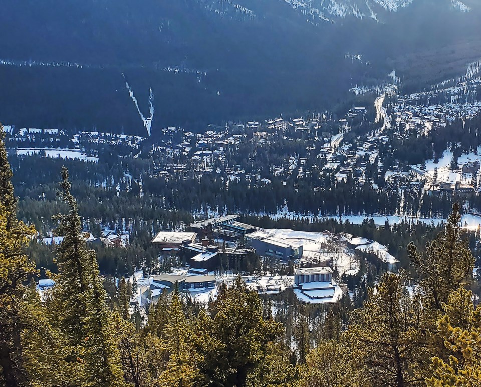 Banff Centre from Tunnel Mountain3