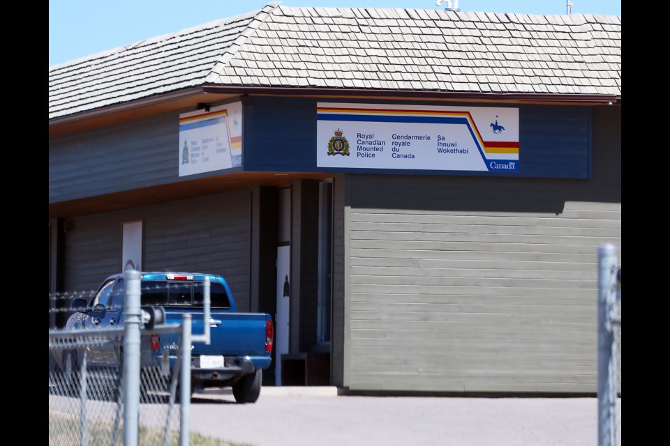 The Stoney Nakoda RCMP detachment, a satellite detachment of Cochrane RCMP.

RMO FILE PHOTO