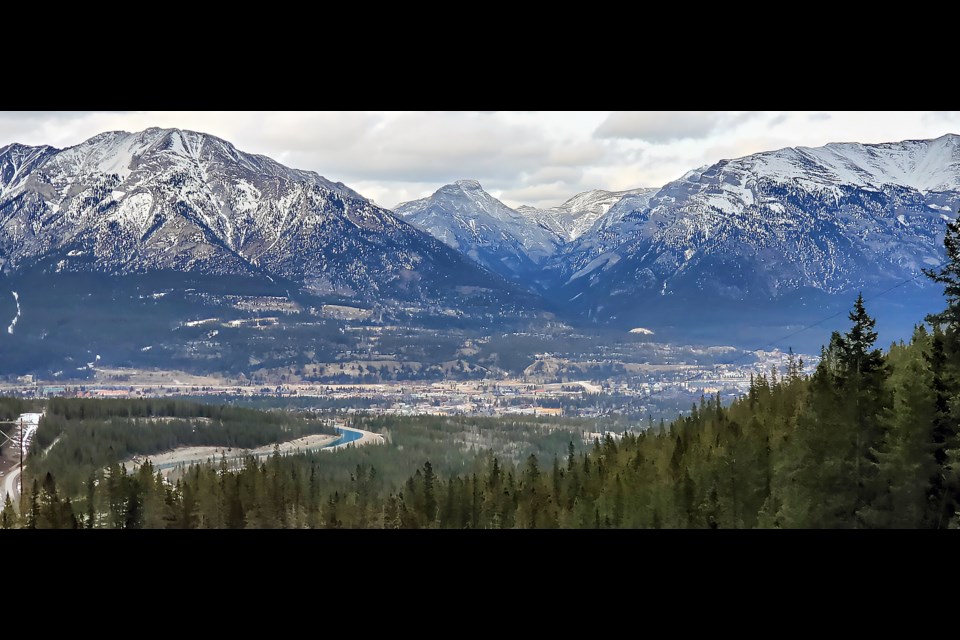 The Town of Canmore from Grassi Lakes in Kananaskis Country. RMO FILE PHOTO