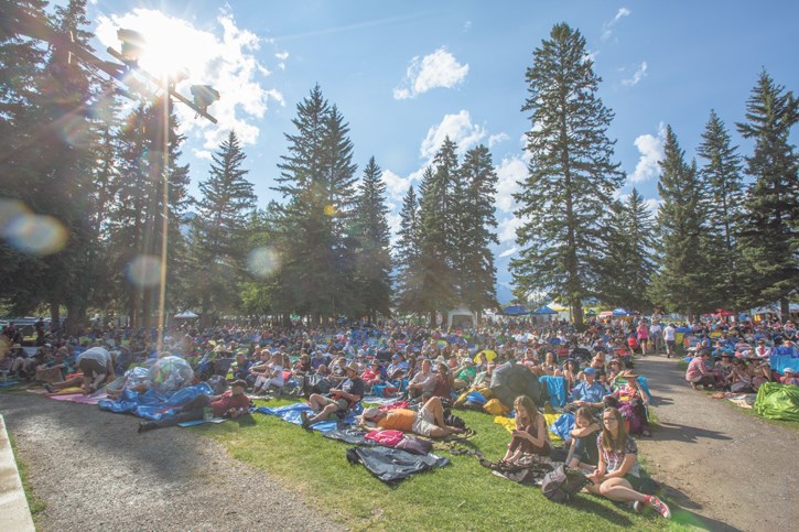 Canmore Folk Fest at Centennial Park in Canmore will start off the weekend as local singer-songwriters take the stage alongside, Michael Bernard Fitzgerald for the Friday (Aug. 2) community concert. RMO FILE