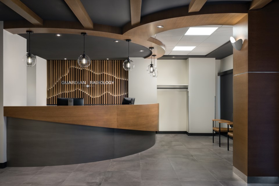The 2019 AWMAC award winning small commercial collaborative design from Ashton Construction Services Inc., Canmore Woodcrafters Ltd., and Sticks and Stones Design Inc. Submitted/Photo Credit: Joel Klassen.