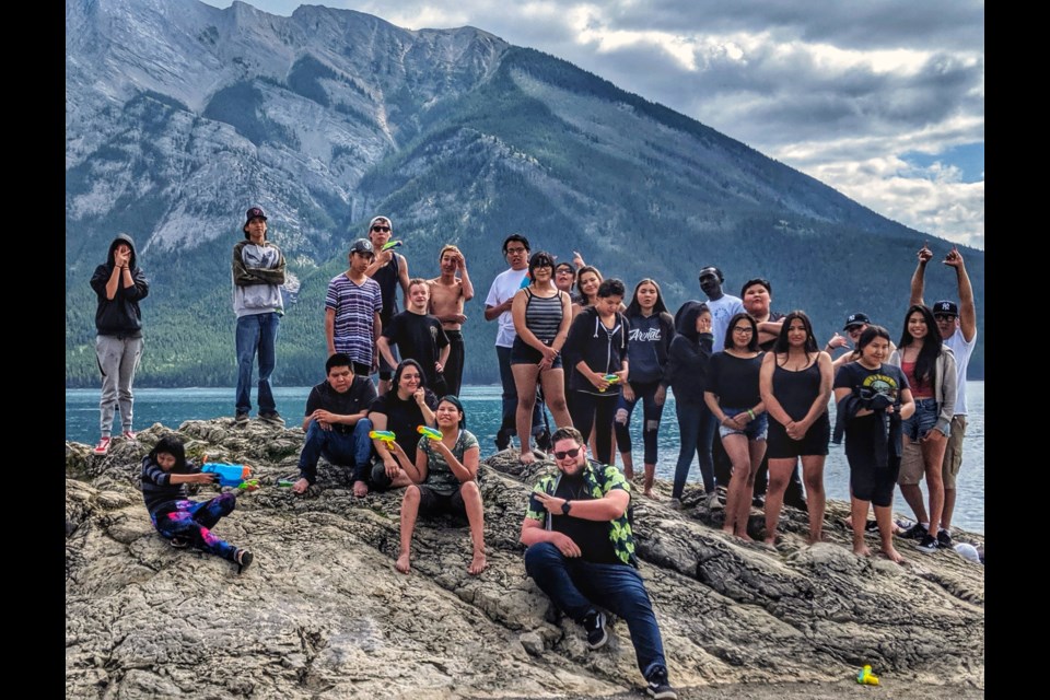 ReFreshed Summer Camp combines hip hop and Indigenous culture for a five day youth camp. ReFreshed Crew and Indigenous youth travelled throughout the Bow Valley to participate in workshops surrounding breakdancing, visual arts, rap and spoken word. NATHAN LENET SUBMITTED PHOTO