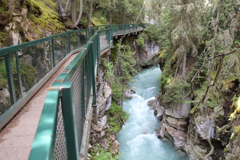 Johnston Canyon trail.
TANYA FOUBERT RMO PHOTO