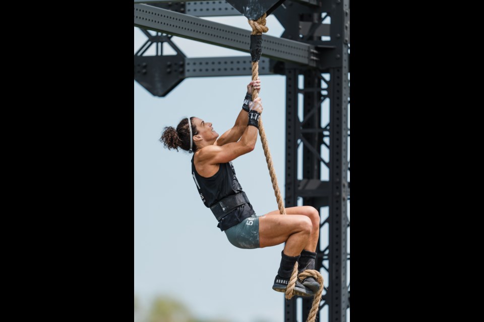 Kim Purdy competes at the 2023 NOBULL CrossFit Games. CROSSFIT LLC PHOTO