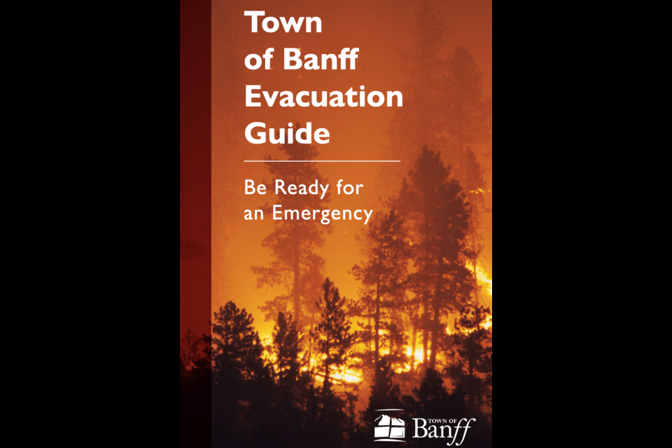 Banff's evacuation guide.