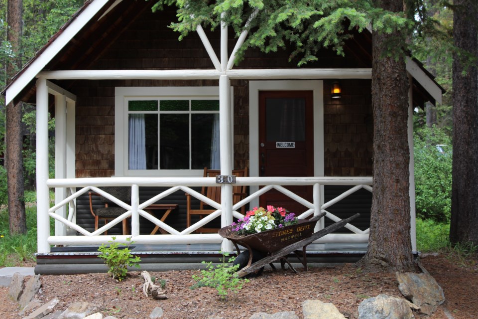 Located on the Bow Valley Parkway in Banff National Park, Johnston Canyon Lodge and Bungalows can accommodate two to four people. TANYA FOUBERT RMO PHOTO