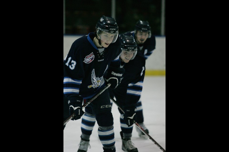 Noah Philp as a member of the Canmore Eagles during the 2014-15 season. RMO FILE PHOTO