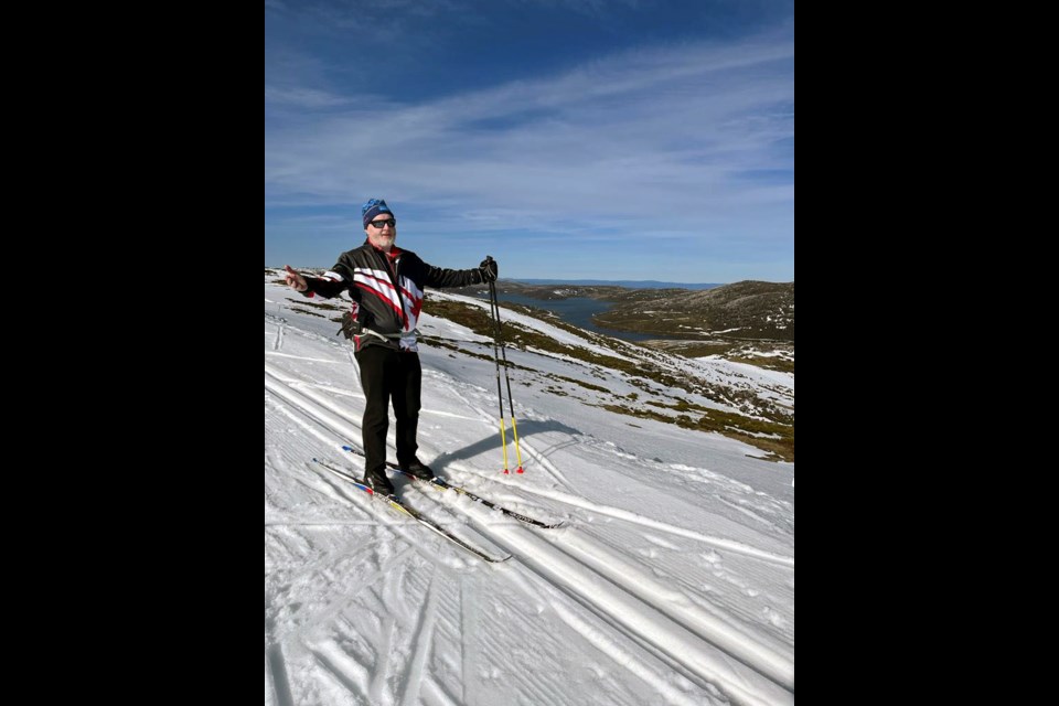 Canmore skier Ken Hughes at the 2023 Kangaroo Hoppet in Falls Creek, Australia, in late August. SUBMITTED PHOTO