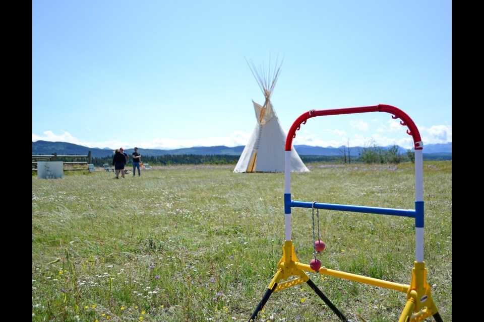 The Family Game Day was hosted at the McDougall Memorial United Church site on July 27.
Jenna Dulewich/RMO PHOTO