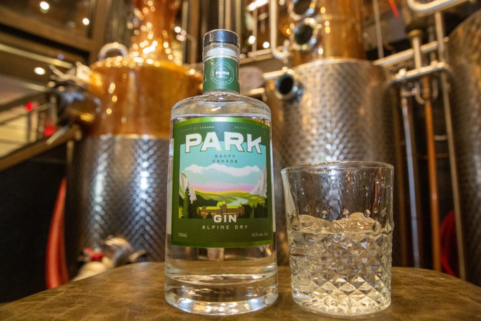 Park Distillery's Alpine Dry Gin and Barrel Aged Gin, takes on another title as the best distillery product for Best of the Bow 2019. EVAN BUHLER RMO PHOTO