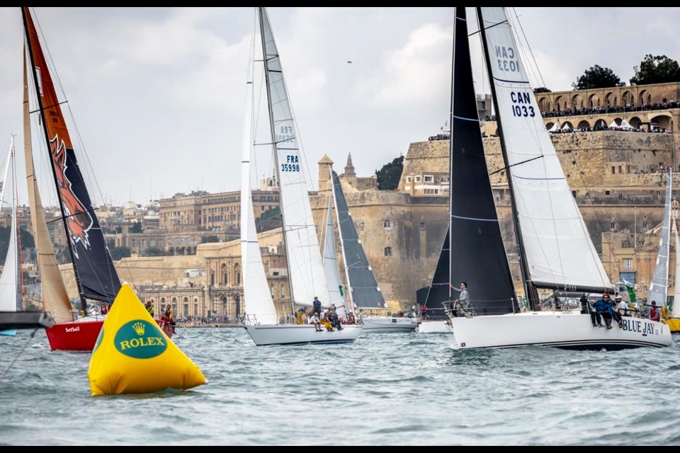 The Blue Jay (1033), the 43-foot racing yacht, will be skipped by Canmore's Matt Stokes in the upcoming Newport Bermuda Race. SUBMITTED PHOTO