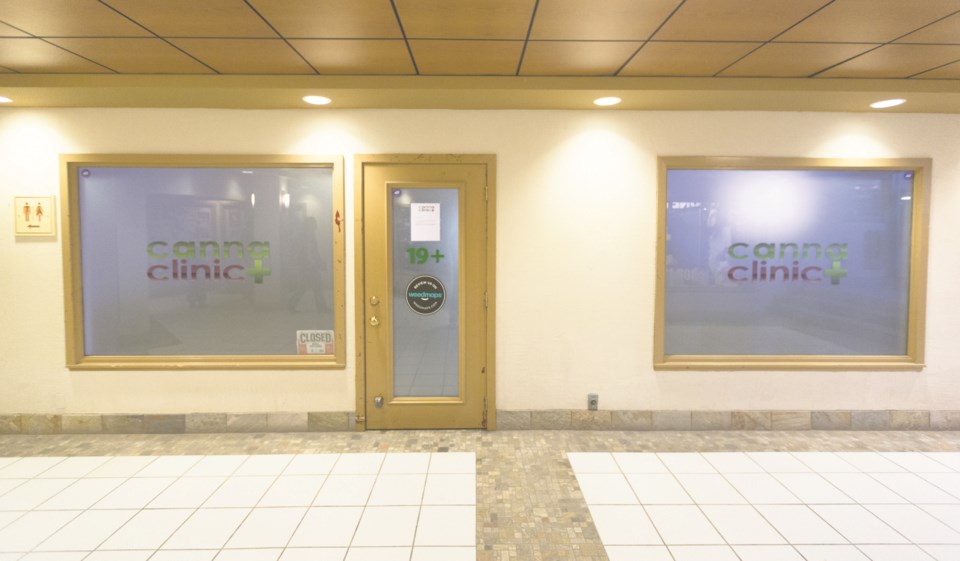 In January 2017, Canna Clinic, located in Banff, was raided by the RCMP for allegedly selling marijuana over the counter.