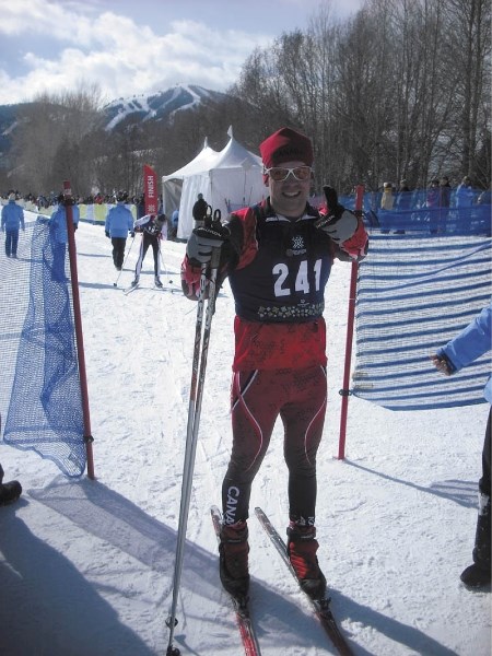 Canmore Special Olympian Shane Stewart.