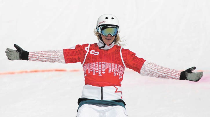 Dominique Maltais claims victory over the women’s field.