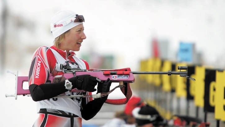 Zina Kocher will head to Europe to compete in biathlon world cup races.