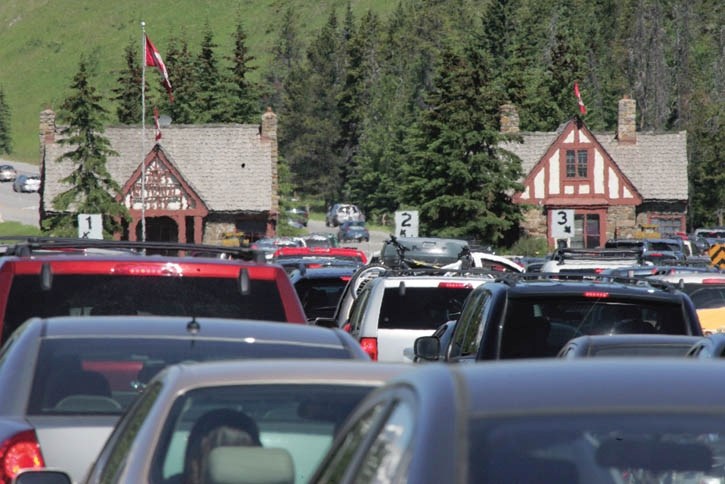 The Banff National Park east gate entrance.

RMO FILE PHOTO