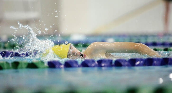 Coho swimmer Riley Toohey won multiple gold medals at the Region E swim meet in Calgary on Saturday (Aug 10).