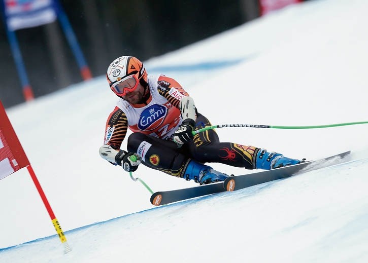 Banff’s Jan Hudec races to silver in Val Gardena, Italy Friday (Dec. 20). Marco Trovati/Pentaphoto photo