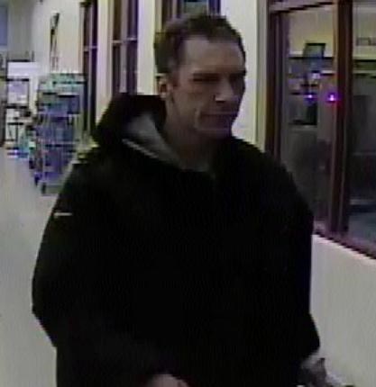 One of two suspects RCMP are looking for in connection with a shoplifting incident at Shopper’s Drug Mart last Friday (Jan. 10).