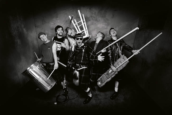 What's this? Aspy Luison in the - The Real McKenzies