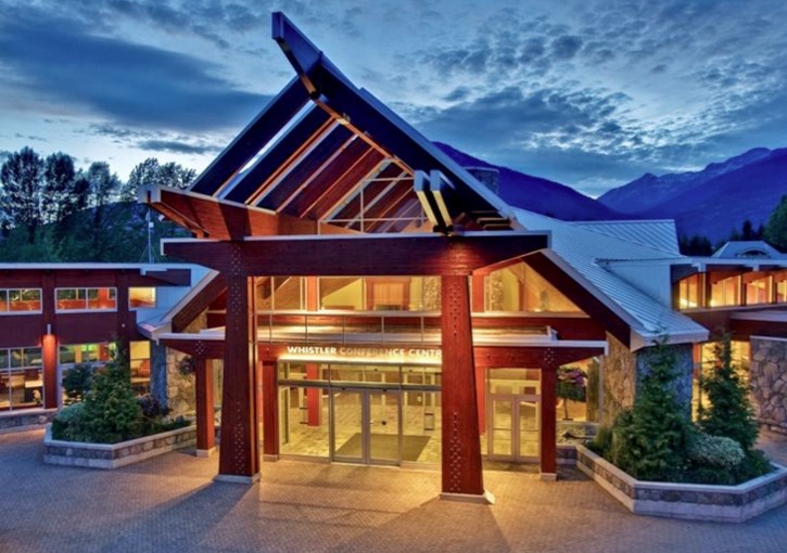 The Whistler Convention Centre, which is owned by the Resort Municipality of Whistler and operated by contract by Tourism Whistler.