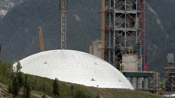 Lafarge’s dome, constructed as part of the company’s expansion project, has officially been named.