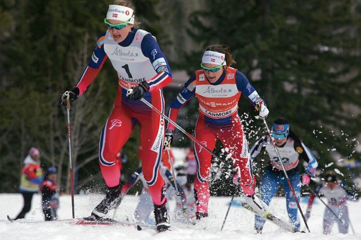 World Cup 1.5-kilometre sprint at the Canmore Nordic Centre, March 8.