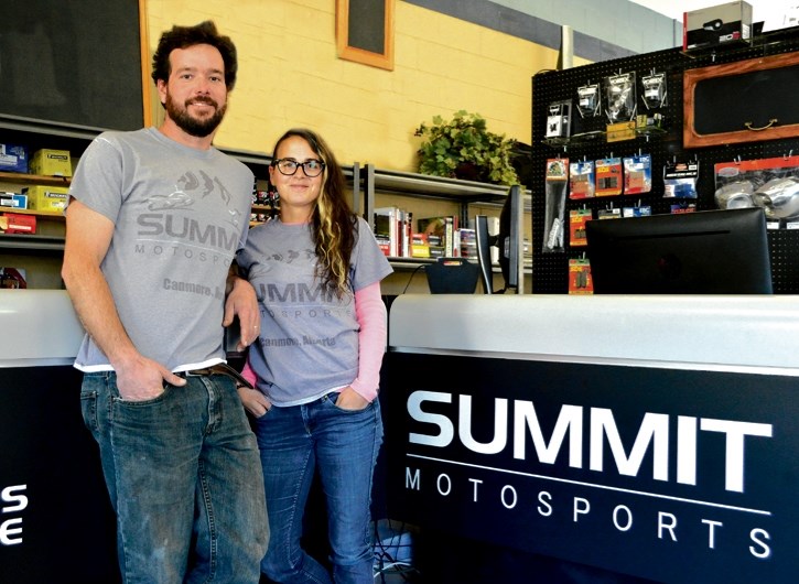 Pablo and Lisa Arsenault are the new owners and operators at Summit Motosports in Canmore.
