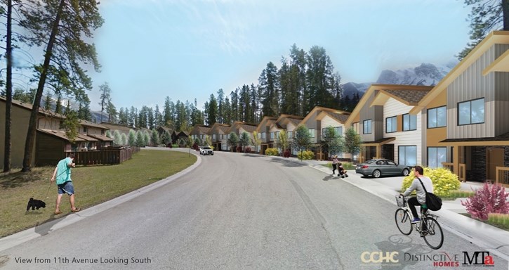 A rendering of the old daycare lands project.
