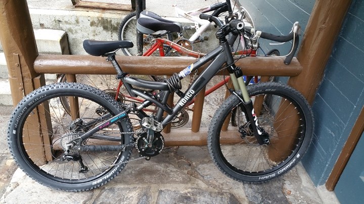 A bike stolen in Banff.