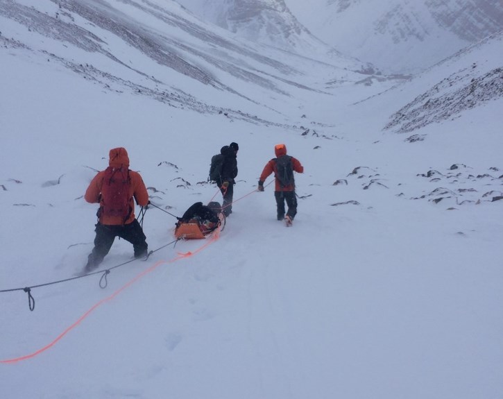 Kananaskis Public Safety rescues a skier from an avalanche on Saturday (Nov. 18).