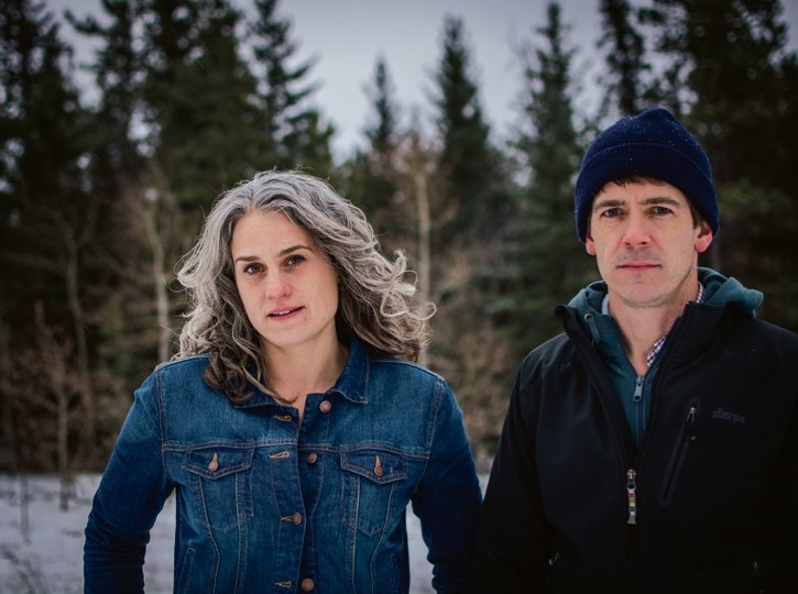 Trundled Folk duo Ellen Braun and Joe Shea.
