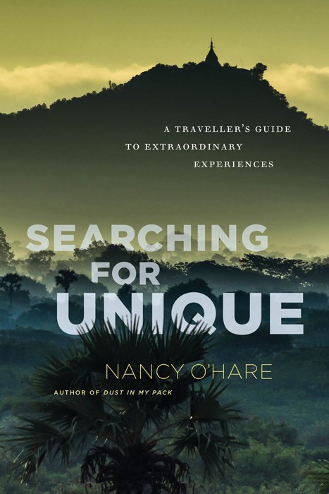 The cover of Nancy O’Hare’s second book, Searching for Unique.